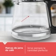 thumbnail image 4 of Black+Decker Cafetera Automatica con Panel Digital Programable,12 Tazas y Filtro Permanente, CM1110B-LA, 4 of 9