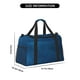 thumbnail image 3 of Fotbe Deep Blue Glitter Bolsa de Viaje con Estampado, Bolsa de Fin de Semana para Mujer con Compartimento para Zapatos, Bolsa de Gimnasio con Bolsillo Húmedo, 3 of 7