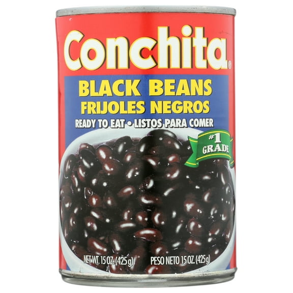 Pack of 24, Conchita Black Beans, 15 oz