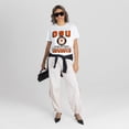 thumbnail image 3 of Women's Gameday Couture White Oklahoma State Cowboys All-Time Classic Oversized Flowy T-Shirt, 3 of 5