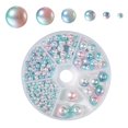 thumbnail image 2 of 564 Piezas de Relleno de Jarrón de Perlas Redondas, para Joyas, Perlas de Plástico con Agujero, Espaciadoras Sueltas, Soporte Pa mi Macarena Perlas de ABS Material de bricolaje, 2 of 5