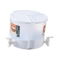 thumbnail image 4 of Contenedor de bebidas de hervidor de frío 360  degree Dispensador de bebidas rotatables con dispensador de bebidas de espiga 5.2L para acampar de cocina en, 4 of 8