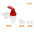 thumbnail image 3 of Unique Bargains Bec de Remplacement pour Distributeur de Boissons, 1Ensemble Robinet de Remplacement en Plastique pour Distributeur d'Eau (Rouge Blanc), 3 of 7