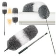 thumbnail image 4 of Retractable Microfiber Duster Dirt Collector For Cleaning High Ceiling Fan Window Car, 4 of 6