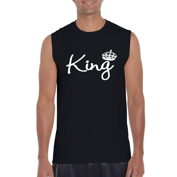 IWPF - Men's Graphic T-Shirt Sleeveless - King Crown