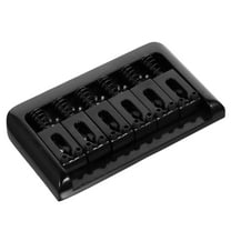 1 Set Electric Guitar Hard Tail Bridge Guitar Fixed Bridge Accessories (Black)