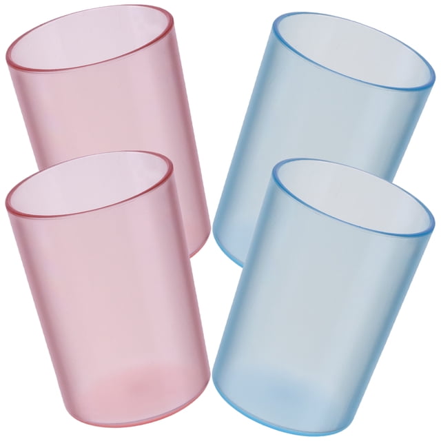 USHOBE 4Ud Vasos De Enjuague Bucal Multipropósito Para De Material Y Reutilizable