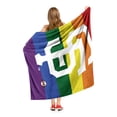 thumbnail image 5 of The Northwest Group  San Francisco Giants Pride 50" x 60" Silk Touch Throw Blanket, 5 of 5