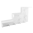 thumbnail image 3 of Hollow out Multilayer Wall Mounted Storage Rack Shelf Household Organizer (Left Hang), 3 of 10