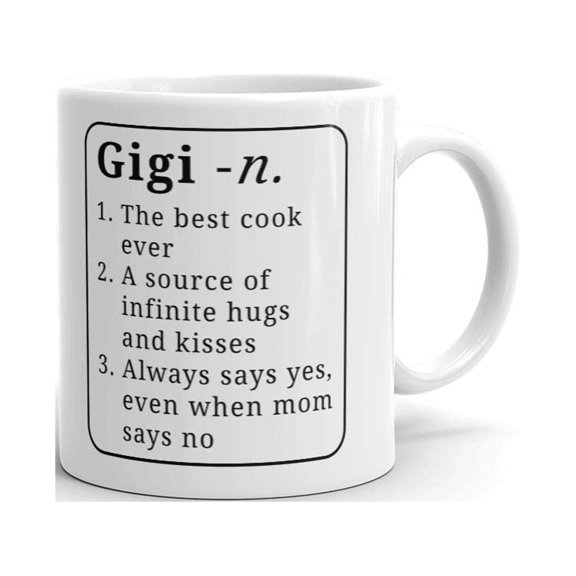 Gigi Grandma Definition Coffee Tea Ceramic Mug Office Work Cup Gift
