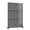 Cube Pattern, variant on Accreate Outdoor Privacy Screen, Laser Cut Metal Garden Divider Panel with Tropical Leaf Design, Freestanding Weatherproof Privacy Fence for Patio Deck Backyard Balcony