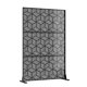 thumbnail image 1 of Yeshouse Biombo de privacidad para exteriores, panel divisor de jardín de metal cortado a láser con hojas tropicales, impermeable, ideal para patio, terraza y balcón, 1 of 8