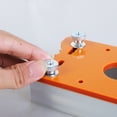thumbnail image 5 of 2 in 1 Router Base Trimmers Router Tool Base Aluminum Palms Router Base Router Slotting Bracket for 65mm, 5 of 8