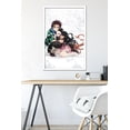 thumbnail image 6 of Demon Slayer - Tanjiro & Nezuko Snow Wall Poster, 22.375" x 34" Framed, 6 of 6