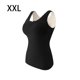 thumbnail image 5 of Jumpingount Ropa interior térmica de invierno frío para mujer, Top transpirable de mantenimiento del calor, chaleco básico de poliéster adelgazante, Ropa interior Negro XXL Jumpingount AP013622-08, 5 of 6