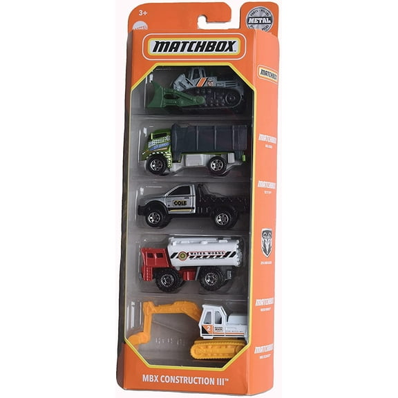 Matchbox MBX Construction III 5 Pack