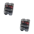thumbnail image 1 of Guardoinrt Car Auto Audio Radio In Line Fuse Breaker Circuit For DC 12V Black 250A 2Set, 1 of 6