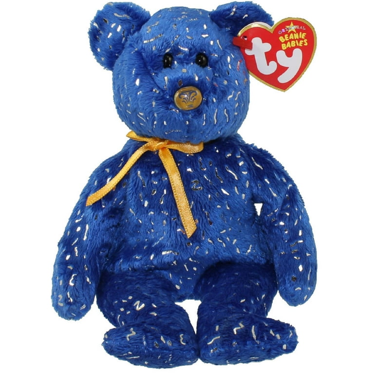 TY Beanie Baby DISCOVER the Blue Bear Northwestern Mutual