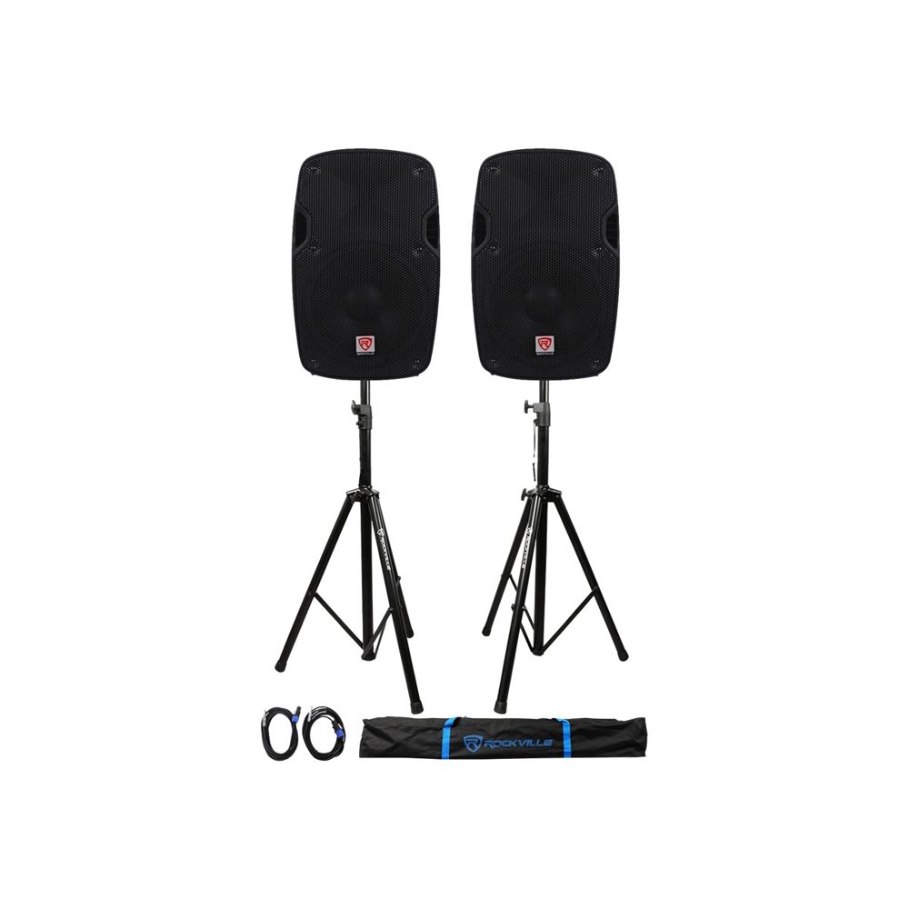 Rockville Speakers for PA system 100 Watt black