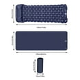 thumbnail image 3 of Portable Inflatable Sleeping Pad For Outdoor Camping And Hiking Comfortable Air Mattress With Air Ports For Easy Inflation And Compact Storage Ideal Travel Sleeping Solution, 3 of 5