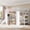 White, variant on Harper & Bright Designs Full Size Loft Bed with Slide & Desk, Full Size Loft Bed Frame with Basketball Hoop, Storage Shelves & Stairs, All-in-One Wood Loft Bed for Boys Girls Bedroom, Black