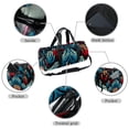 thumbnail image 2 of Pray Duffle Bag with Interior Zipper Pocket, Large Capacity, 17.7-inch Size, 2 of 6