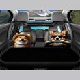 thumbnail image 5 of Uourmeti Vacation Themed Corgi Cartoon Pattern Car Accessories Set Lightweight Car Seat Covers Removable Anti-Slip Car Front Back Seat Covers, 5 of 9