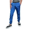 thumbnail image 4 of G-Style USA Men's Striped Athletic Jogging Windbreaker Track Pants TR573 - Royal Blue - X-Large, 4 of 5