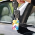 Acrylic Single-Sided Key Ring 1.2×2in Hardness, Light Weight ...