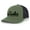Loden/Black, variant on The Dream Team Funny Mens Embroidered Mesh Back Trucker Hat Baseball Cap, Khaki/Brown
