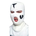 thumbnail image 2 of SAYOO 3-Hole Full Face Cover, Winter Balaclava Knitted Ski Mask Cycling Warm Funny Mask for Cycling Outdoor Sports, 2 of 5