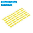 thumbnail image 3 of Small Arrow Sticker Label 1.2x0.5", 180 Pcs Adhesive Color Coding Decal, Yellow, 3 of 6