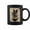 Black, variant on Ramen Is The Way Of The Warrior Cat Samurai Coffee Mugs