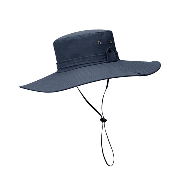 Sombrero de pescador de ala ancha Yuyangstore Impermeable plegable Verano