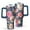 Pioneer Flower-3, variant on OBREWU Pioneer Flower Tumbler with Handle and Lid,Pioneer Flower 40oz Double Wall Vacuum Insulated Tumbler,Cups Gift for Women and Men