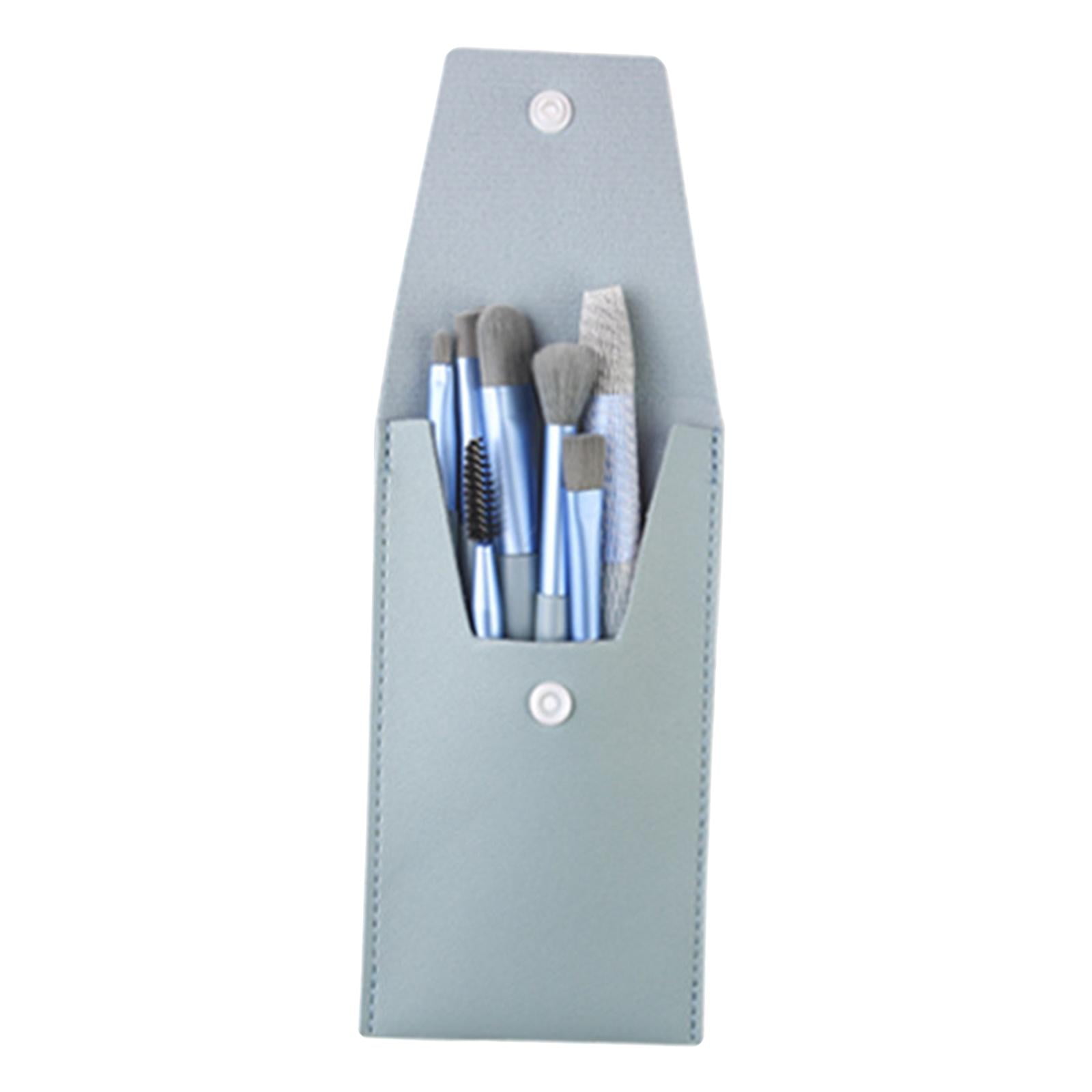 HILABEE 8x Make up Brushes Kit Cosmetics Brush Tool for Concealers Foundation Blue Blue