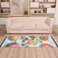 thumbnail image 2 of Yayeee Runner Rug for Bedroom 2'x6' Machine Washable Hallway Non Slip Mat, Yellow Tomatoes, 2 of 8
