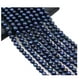 thumbnail image 3 of Set de Collar Pulsera Aretes con Perlas Cultivadas Negras GREG J.M. Chapa de Oro, 3 of 5