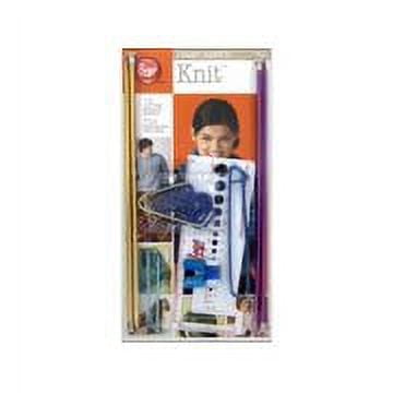 Simplicity Boye I Taught Myself to Knit Kit Multicolor