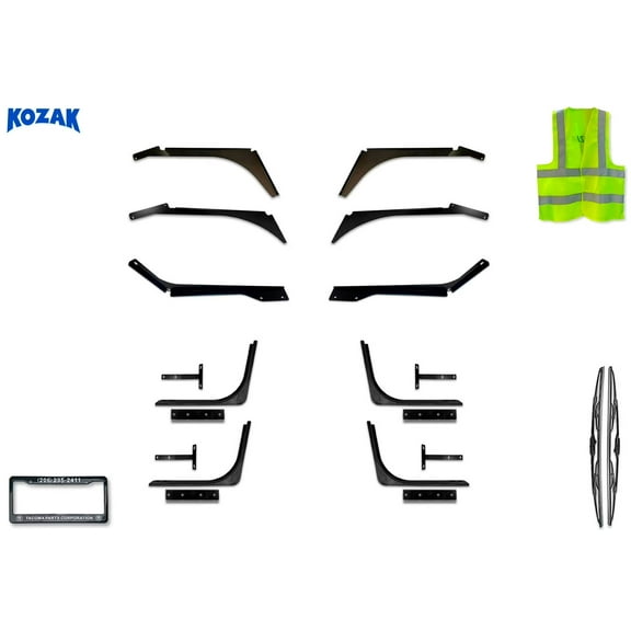 Kozak Compatible with VNL 2004-2017 12 Piece Top & Bottom Cabin Fairing Mounting Brackets