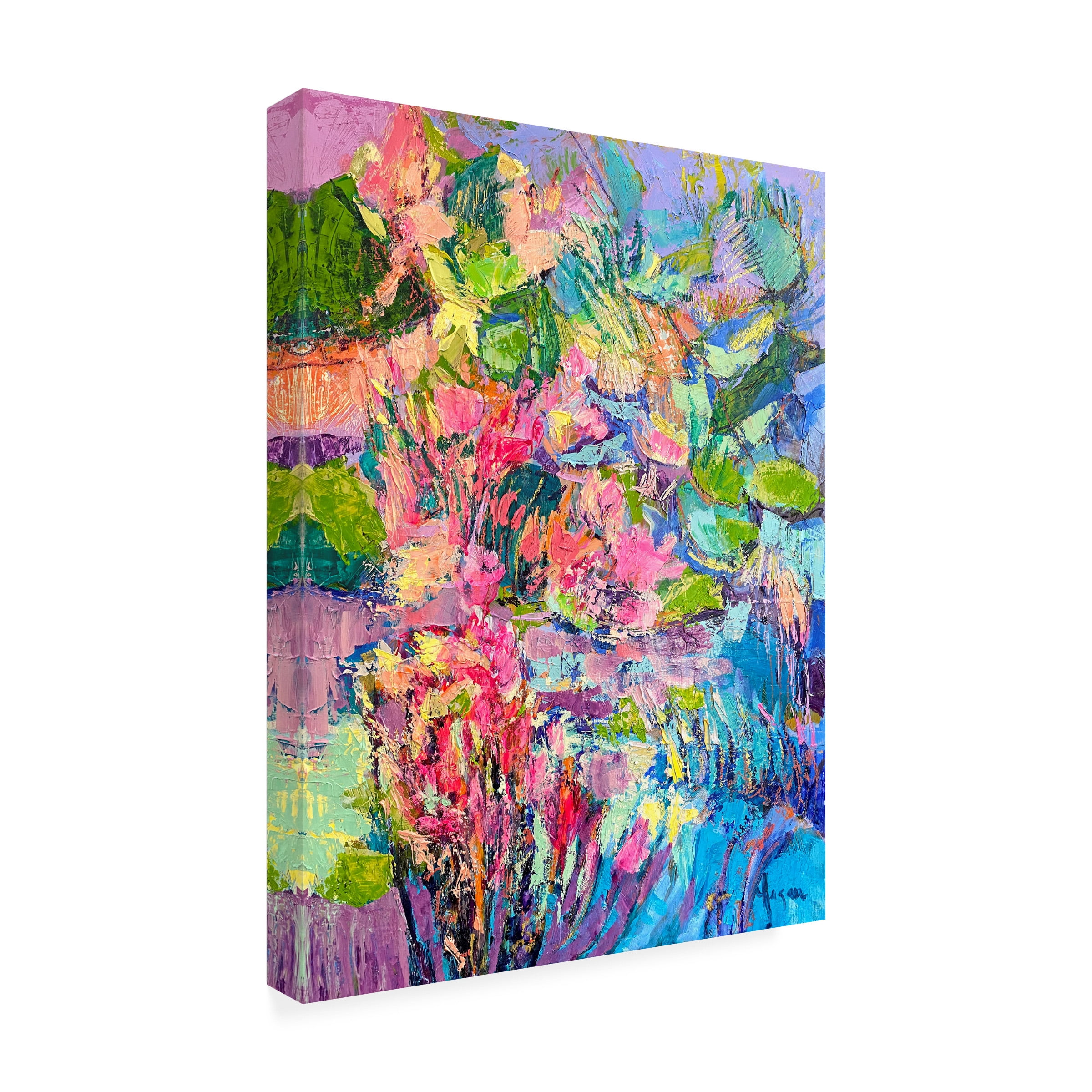 Dorothy Fagan 'Hot Pink Goddess I' Canvas Art
