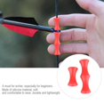 thumbnail image 2 of Herwey Silicone Archery Bowstring Finger Protector Quick Shot Finger Saver for Recurve & Compound Bow , Quick Shot Finger Saver, Archery Finger Protector, 2 of 8