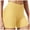 Yellow, variant on Mnuaqn High Waisted Biker Shorts for Women-5" Tummy Control Fitness Athletic Workout Running Yoga Gym Shorts (Red, L)