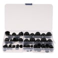 thumbnail image 2 of 50Pcs M5 M6 M8 M10 Black Rubber Dome Head Nut Protection Caps Cover, 2 of 8