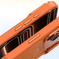 thumbnail image 2 of Case For Iphone 17/17 Pro/17 Pro Max, Slim Frosted Non Slip Phone Shell Metal Frame Lens Protection Cover, 2 of 6