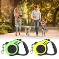thumbnail image 3 of Correa para perros retráctil Correa para caminar para mascotas con mango antideslizante par Tomshoo Verde,abdominales, 3 of 7