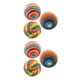 thumbnail image 2 of Bewildely Paquete de 3 Juego de juguetes de pelota hinchable de PVC de 3 pulgadas para niños Bebés iris 2piezas Arcoíris, 2 of 6