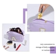 thumbnail image 4 of Bolsa de cosméticos YOOLIFE Initial para mujeres y niñas, 4 of 9