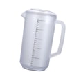thumbnail image 4 of Jarra de agua, cántaro de agua para refrigerador, resistente, multifuncional para jugo y limonada. Blanco, 4 of 9