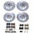 thumbnail image 3 of PowerStop Front and Rear Z23 Evolution Sport Carbon-Fiber Ceramic Brake Pad and Drilled & Slotted Rotor Kit Fits: TESLA Select Models K6797, 3 of 10